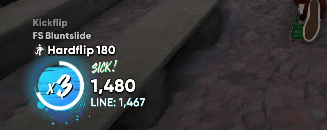 skate. scoring widget